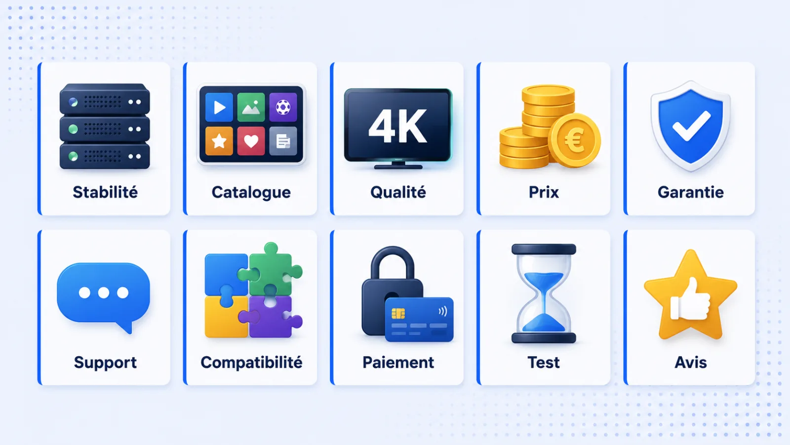 Les 10 critères pour choisir un fournisseur IPTV fiable